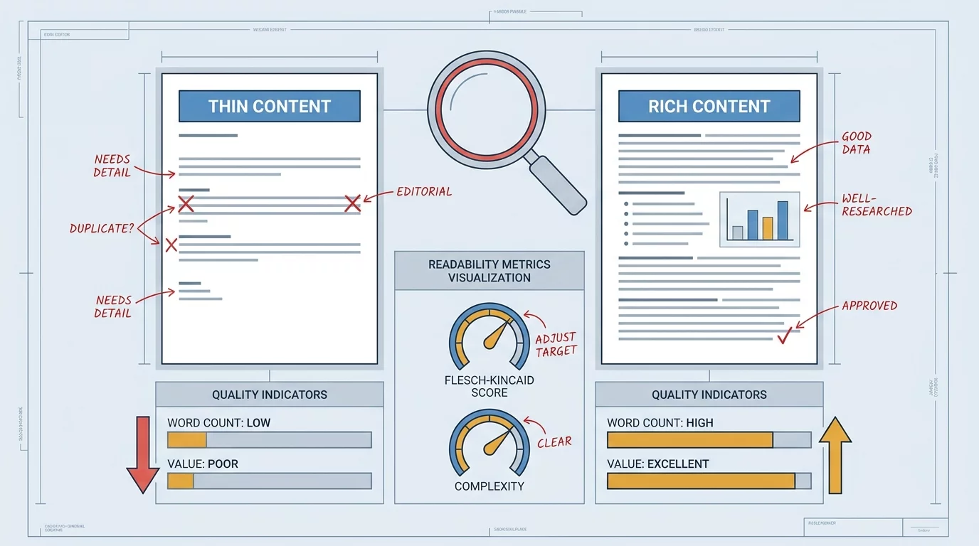 Illustration de l'analyse qualitative du contenu web
